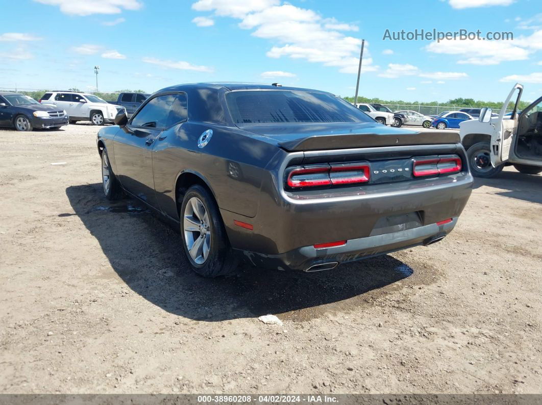 2018 Dodge Challenger Sxt Black vin: 2C3CDZAG7JH241735