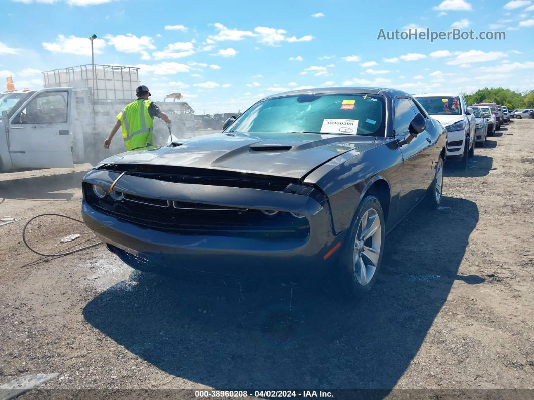 2018 Dodge Challenger Sxt Black vin: 2C3CDZAG7JH241735