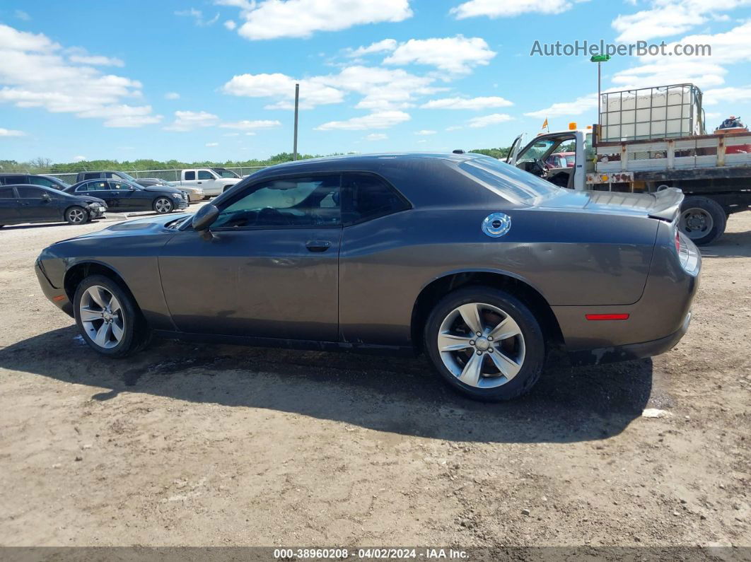 2018 Dodge Challenger Sxt Black vin: 2C3CDZAG7JH241735