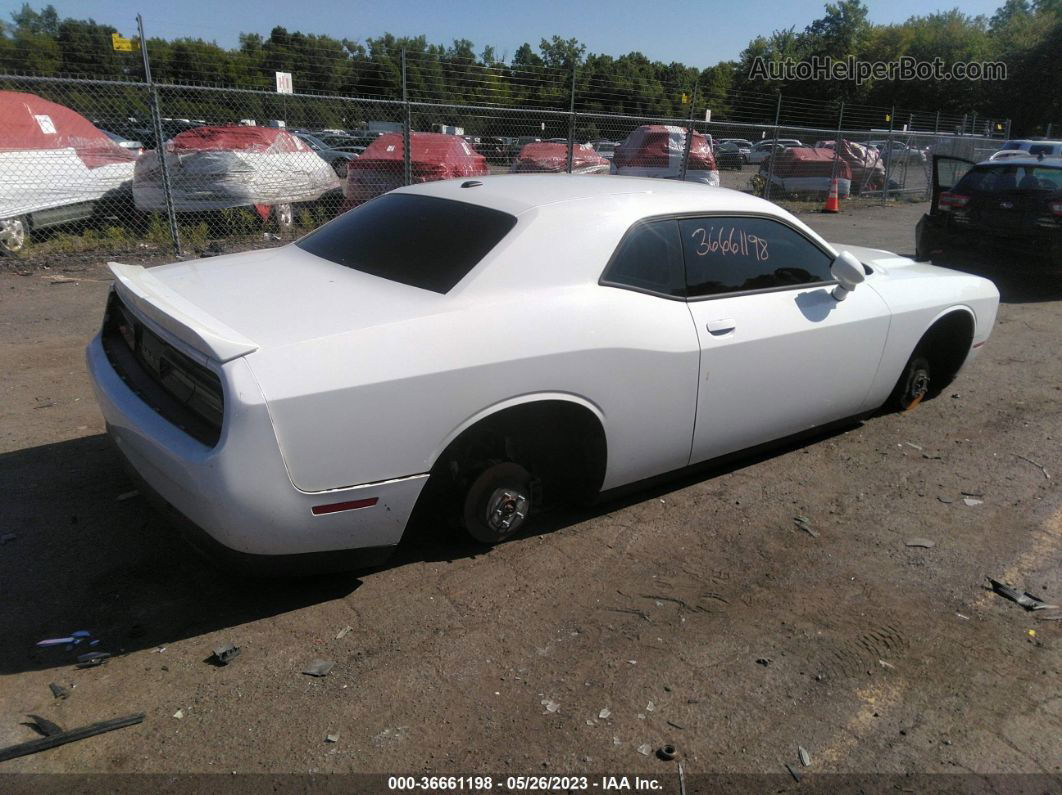 2018 Dodge Challenger Sxt White vin: 2C3CDZAG7JH287940