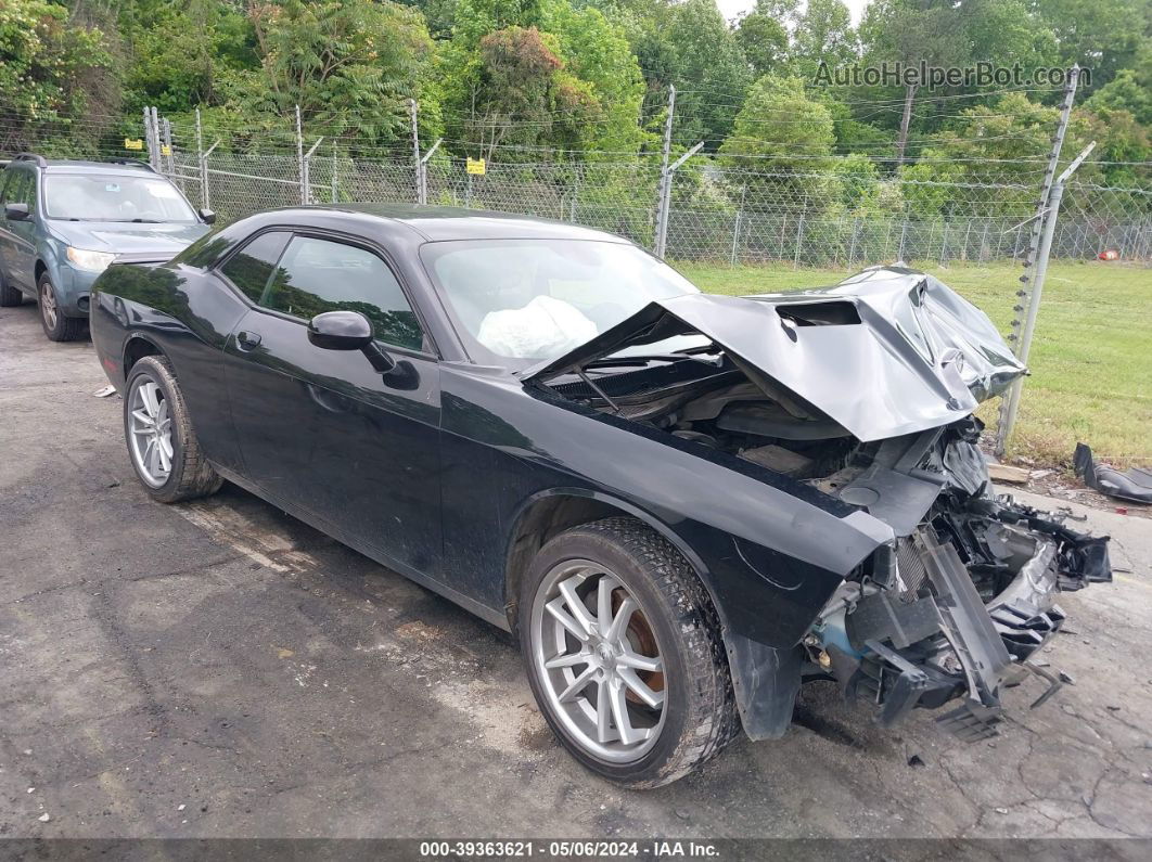 2018 Dodge Challenger Sxt Black vin: 2C3CDZAG7JH321603