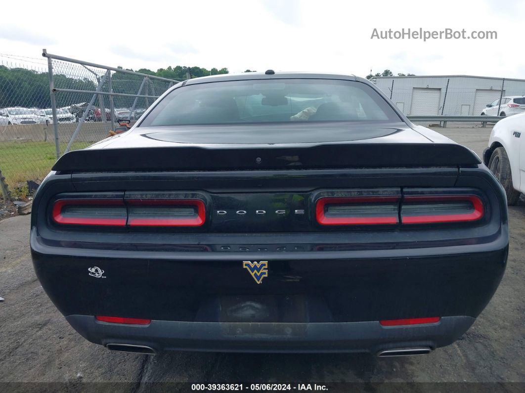 2018 Dodge Challenger Sxt Black vin: 2C3CDZAG7JH321603