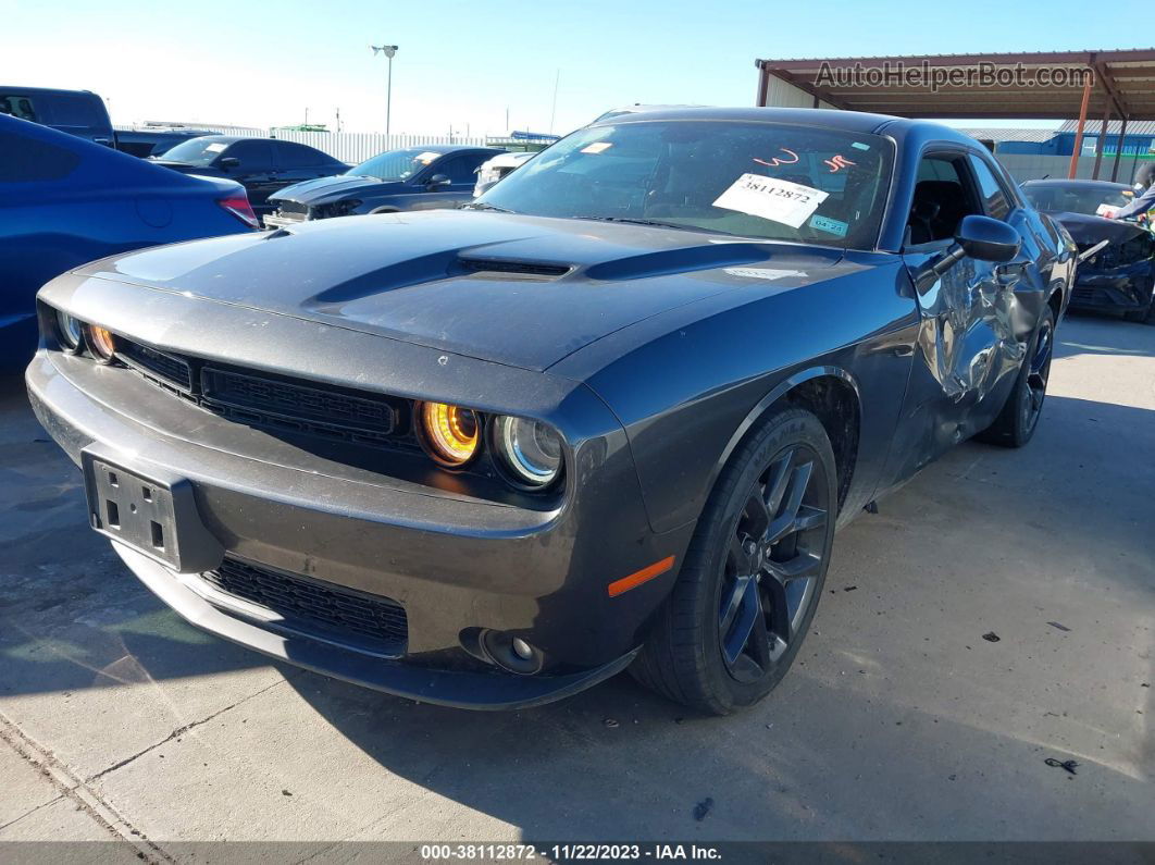 2022 Dodge Challenger Sxt Gray vin: 2C3CDZAG7NH128261