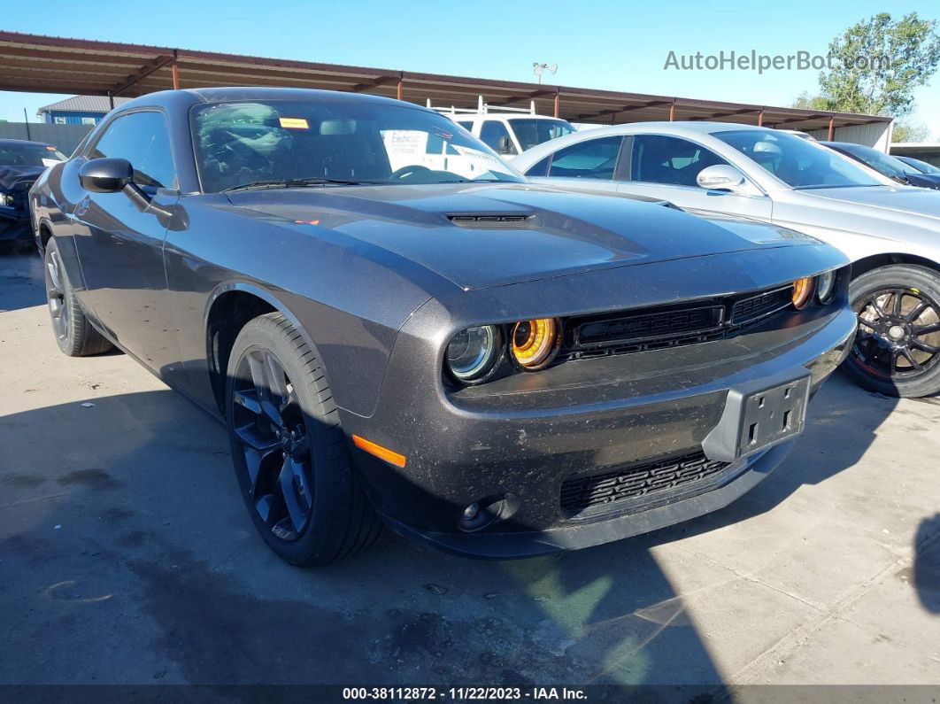 2022 Dodge Challenger Sxt Gray vin: 2C3CDZAG7NH128261