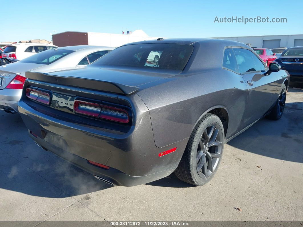 2022 Dodge Challenger Sxt Gray vin: 2C3CDZAG7NH128261