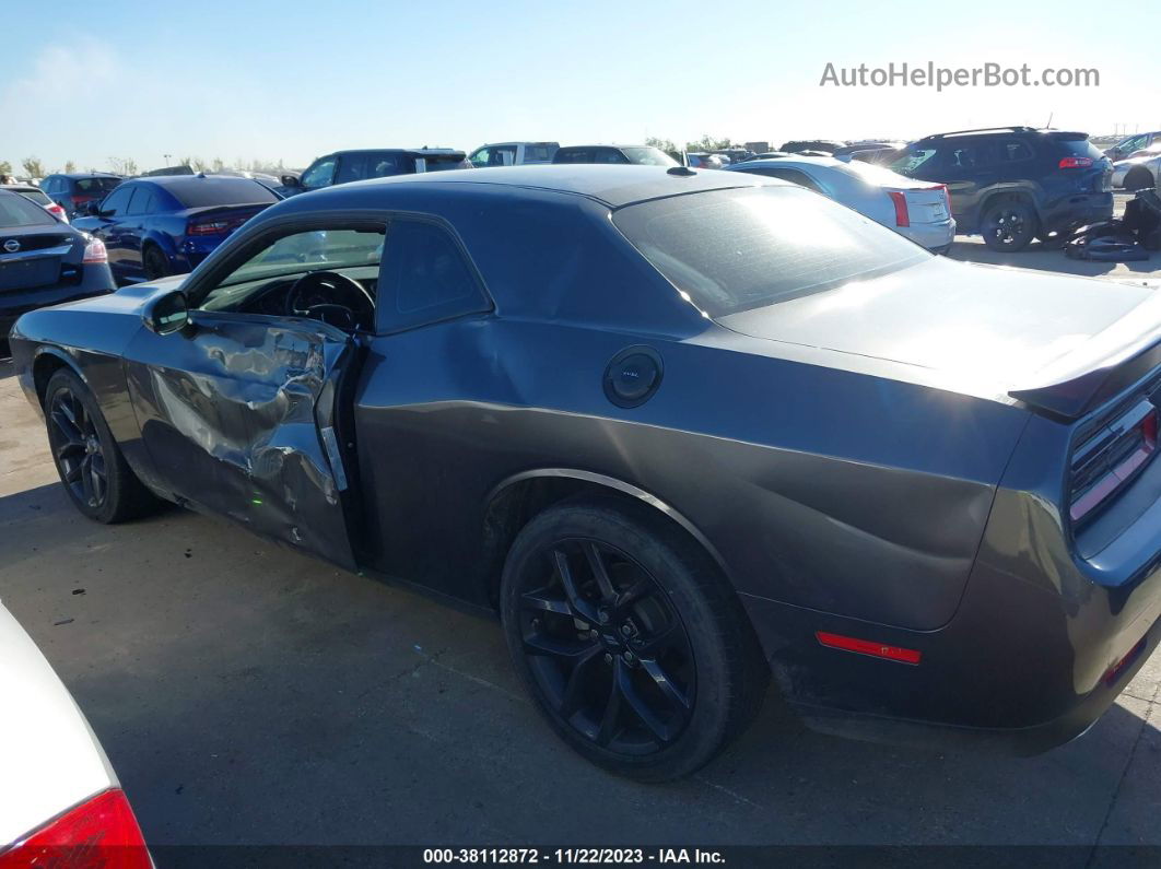 2022 Dodge Challenger Sxt Gray vin: 2C3CDZAG7NH128261