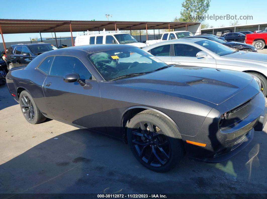 2022 Dodge Challenger Sxt Gray vin: 2C3CDZAG7NH128261