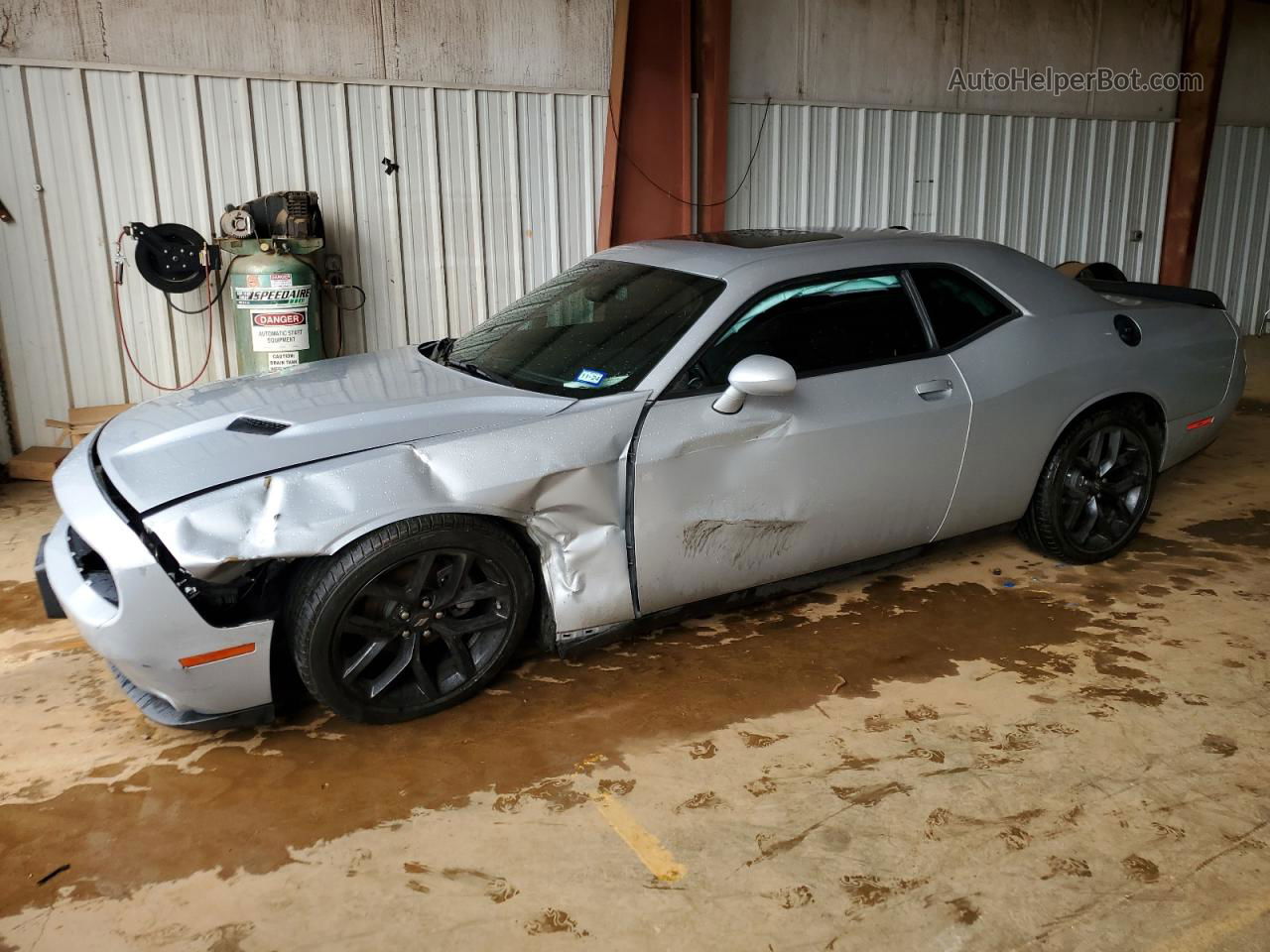 2022 Dodge Challenger Sxt Silver vin: 2C3CDZAG7NH175371