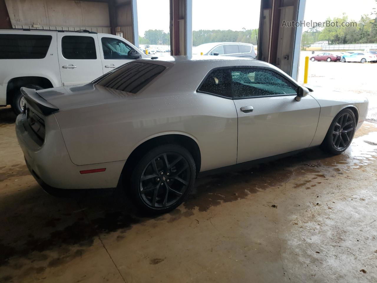 2022 Dodge Challenger Sxt Silver vin: 2C3CDZAG7NH175371