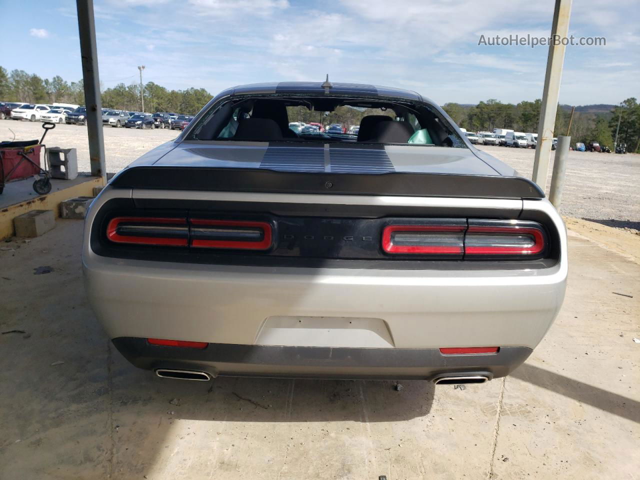 2023 Dodge Challenger Sxt Silver vin: 2C3CDZAG7PH591021