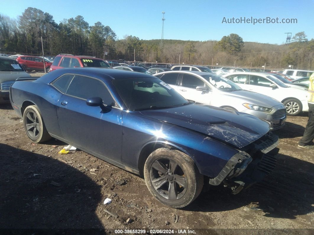 2015 Dodge Challenger Sxt Or R/t Blue vin: 2C3CDZAG8FH703940