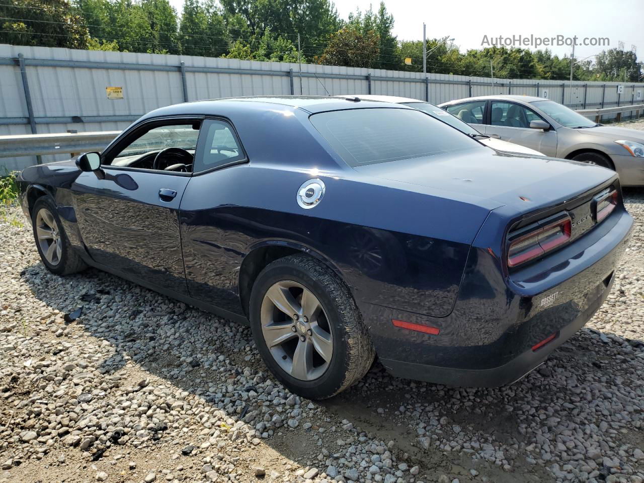 2015 Dodge Challenger Sxt Blue vin: 2C3CDZAG8FH810969