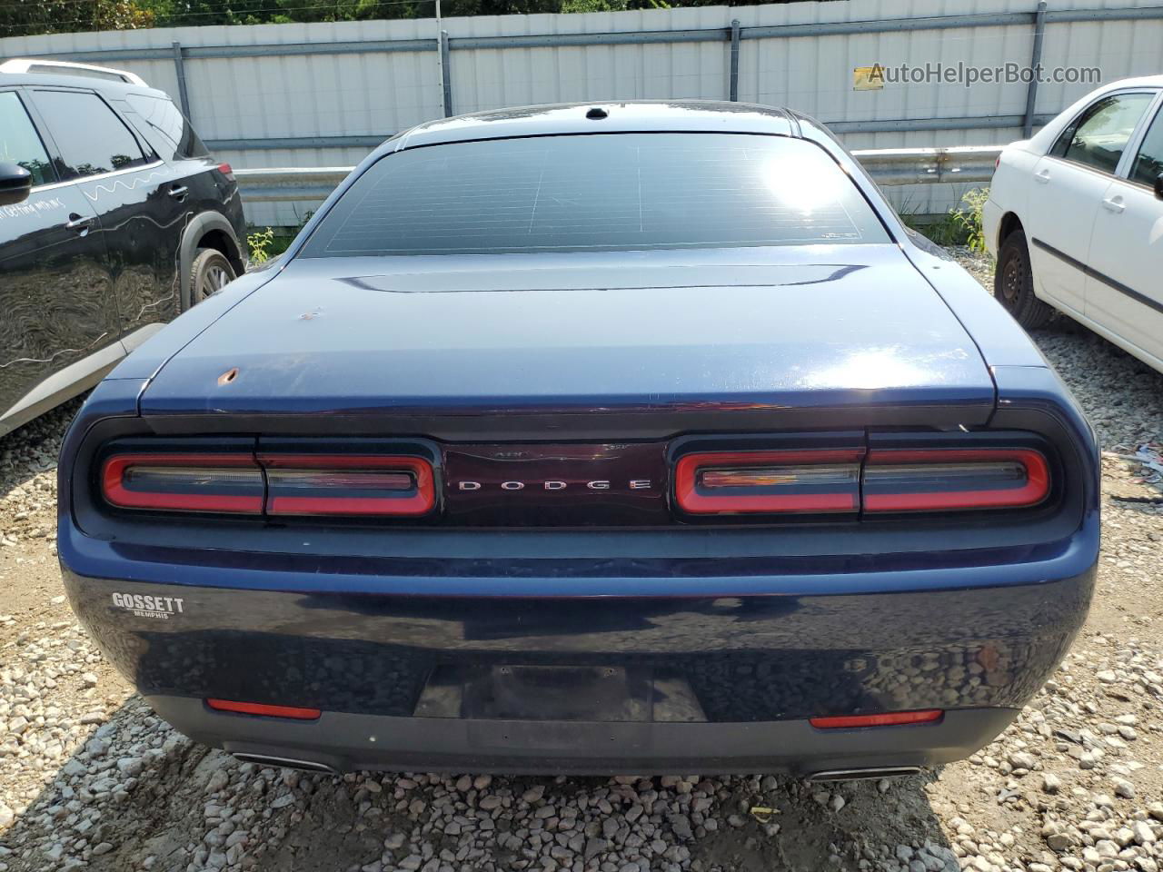 2015 Dodge Challenger Sxt Blue vin: 2C3CDZAG8FH810969