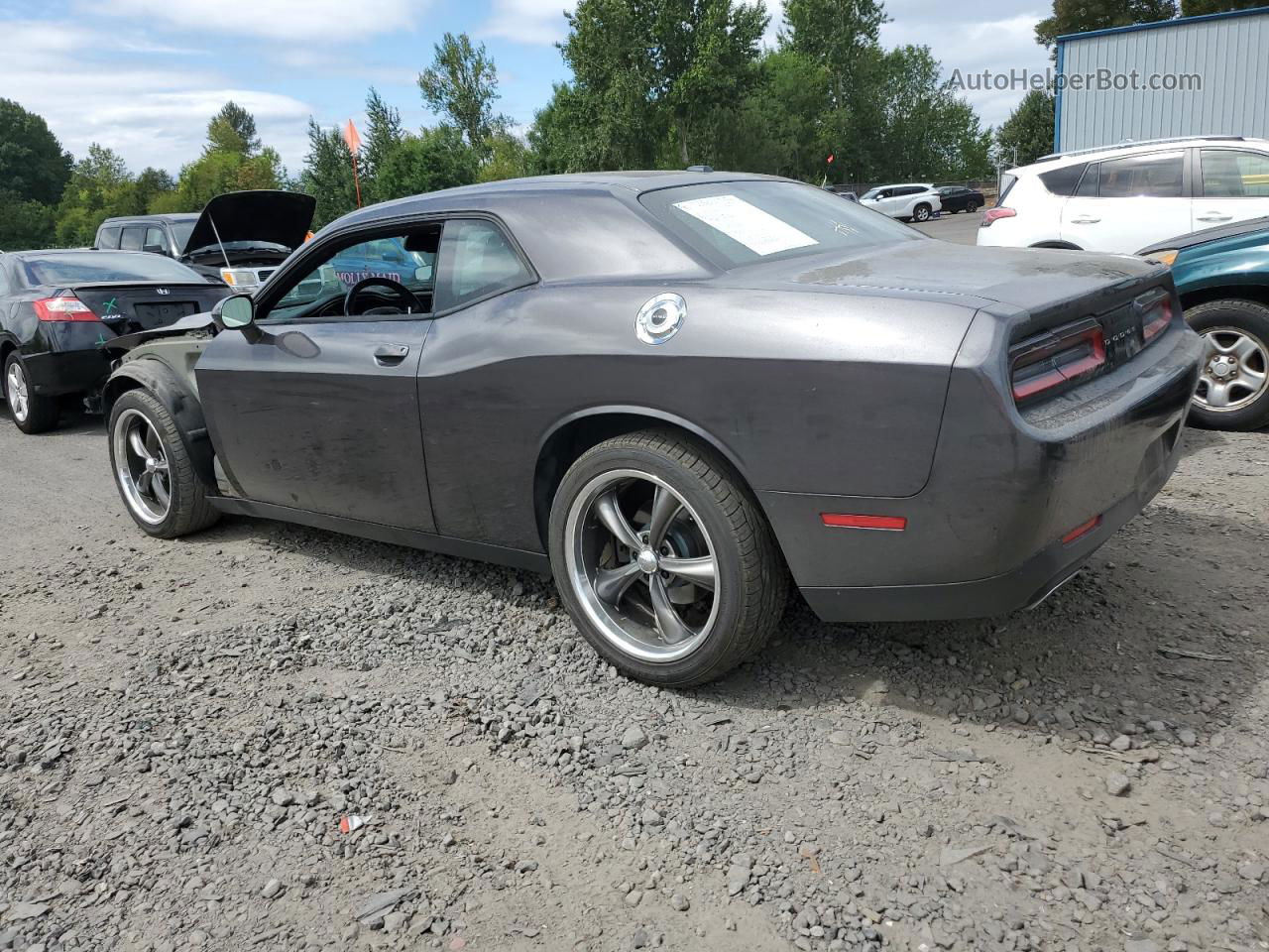 2015 Dodge Challenger Sxt Gray vin: 2C3CDZAG8FH811572