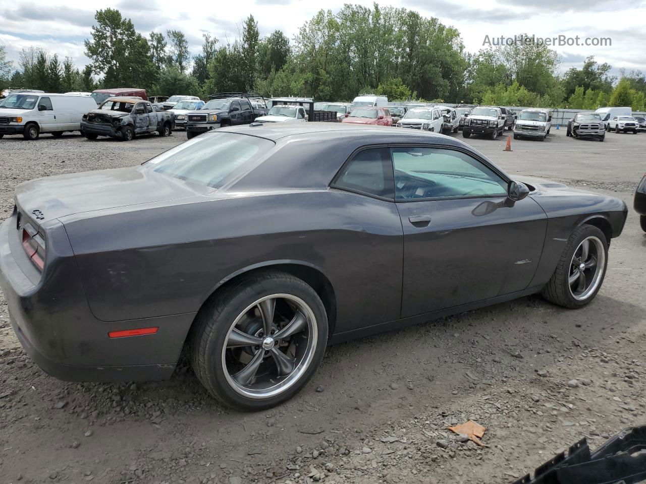 2015 Dodge Challenger Sxt Gray vin: 2C3CDZAG8FH811572