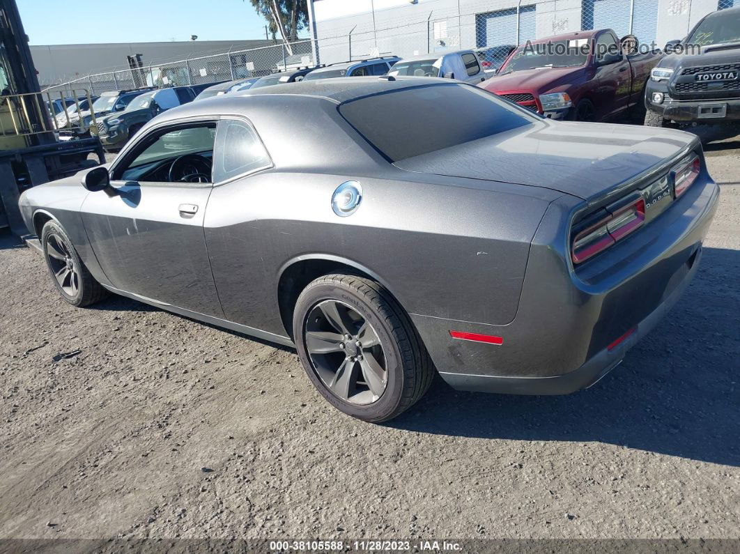 2015 Dodge Challenger Sxt Or R/t Gray vin: 2C3CDZAG8FH816805