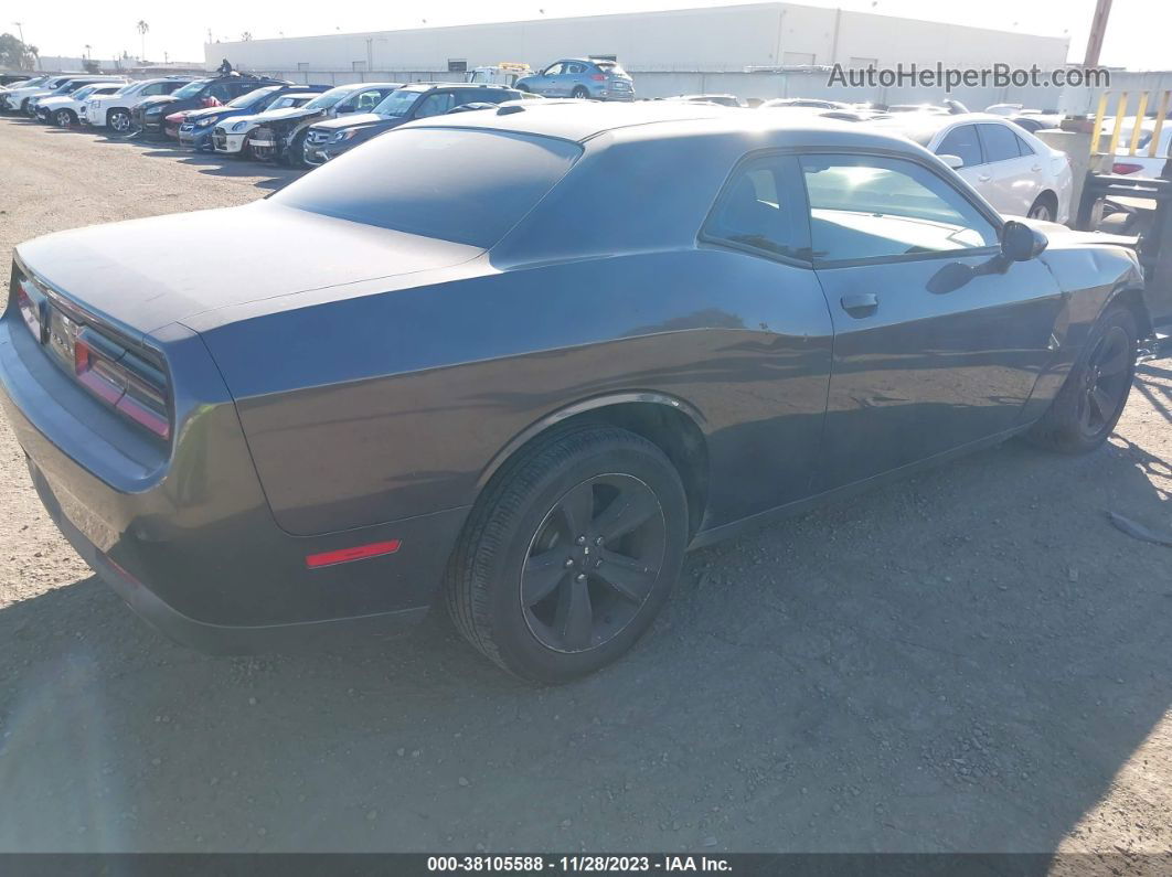 2015 Dodge Challenger Sxt Or R/t Gray vin: 2C3CDZAG8FH816805