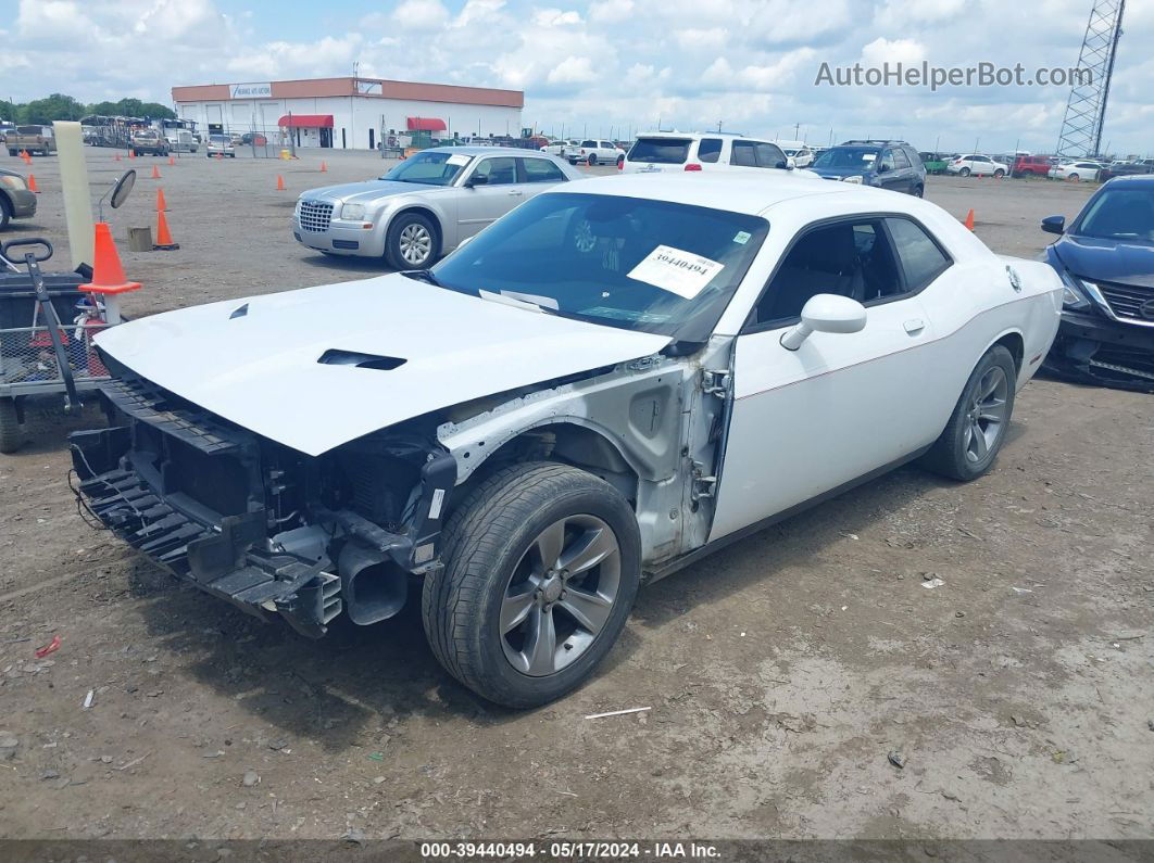 2015 Dodge Challenger Sxt White vin: 2C3CDZAG8FH911431