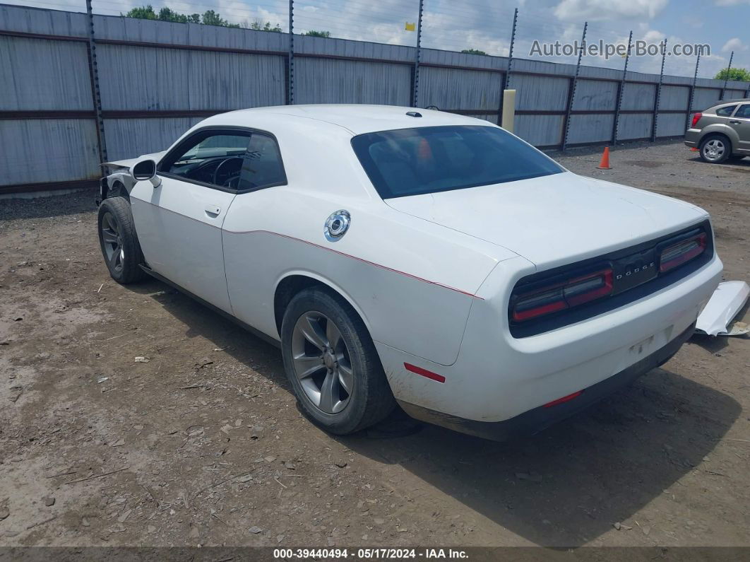 2015 Dodge Challenger Sxt White vin: 2C3CDZAG8FH911431