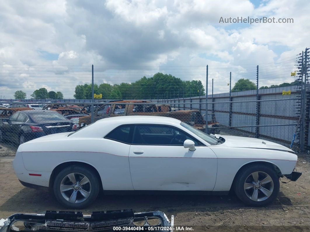 2015 Dodge Challenger Sxt White vin: 2C3CDZAG8FH911431