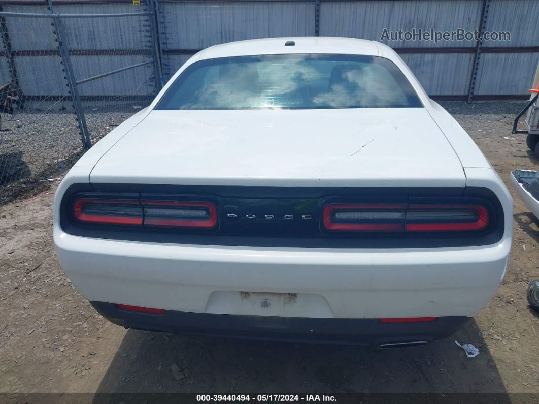 2015 Dodge Challenger Sxt White vin: 2C3CDZAG8FH911431