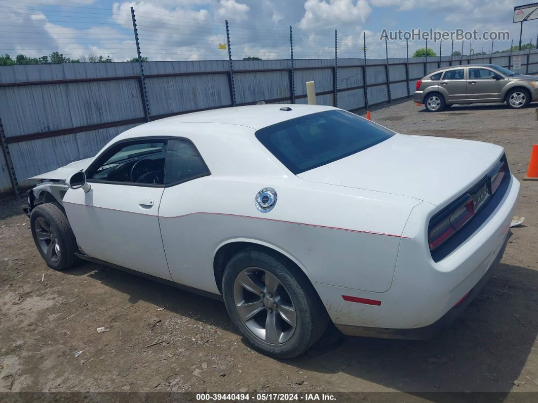 2015 Dodge Challenger Sxt White vin: 2C3CDZAG8FH911431