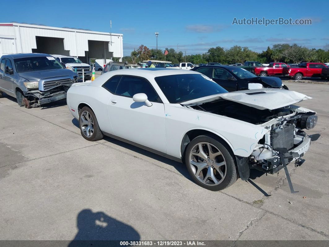 2016 Dodge Challenger Sxt Plus White vin: 2C3CDZAG8GH102075