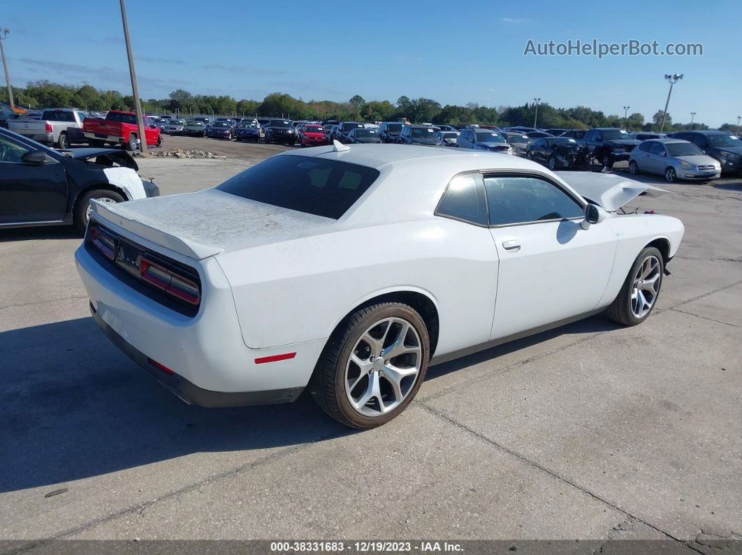 2016 Dodge Challenger Sxt Plus White vin: 2C3CDZAG8GH102075