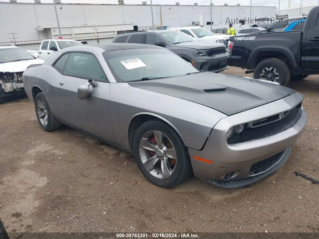 2016 Dodge Challenger Sxt Gray vin: 2C3CDZAG8GH153060