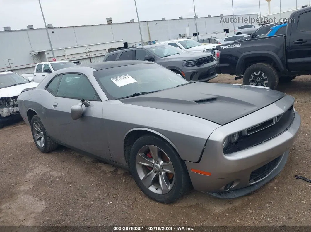 2016 Dodge Challenger Sxt Gray vin: 2C3CDZAG8GH153060