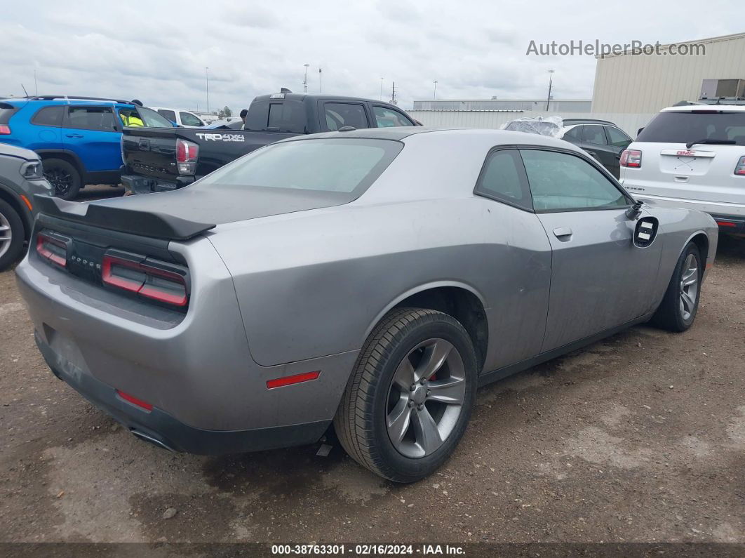 2016 Dodge Challenger Sxt Gray vin: 2C3CDZAG8GH153060