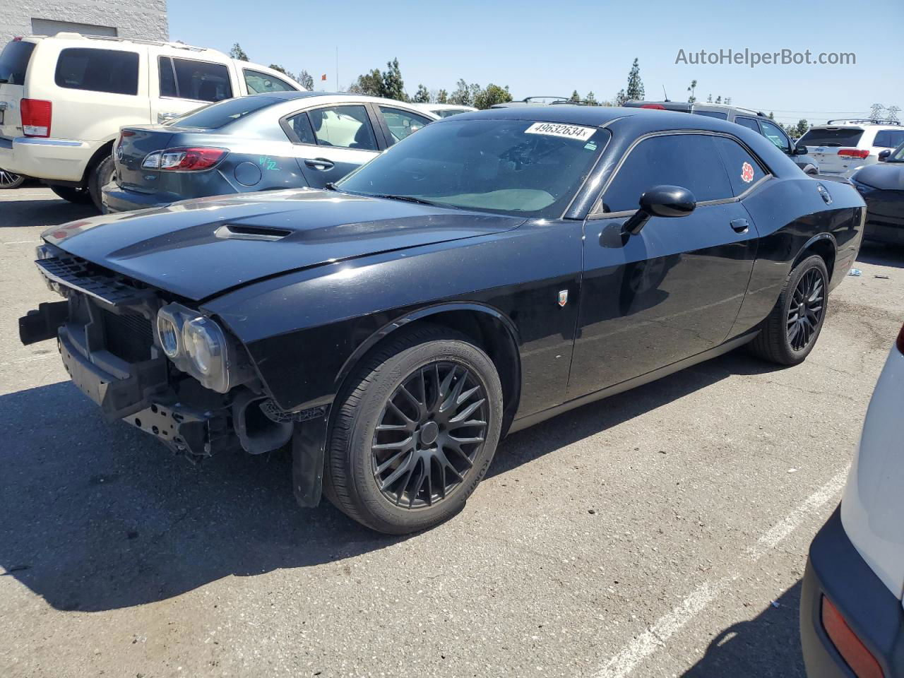 2016 Dodge Challenger Sxt Black vin: 2C3CDZAG8GH184504