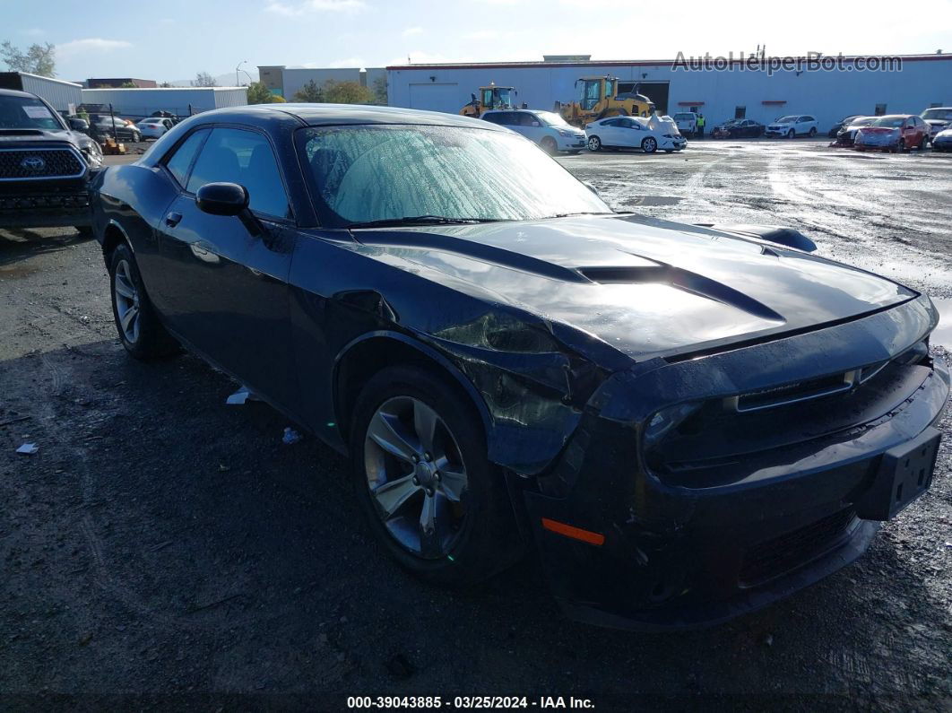 2016 Dodge Challenger Sxt Black vin: 2C3CDZAG8GH301045