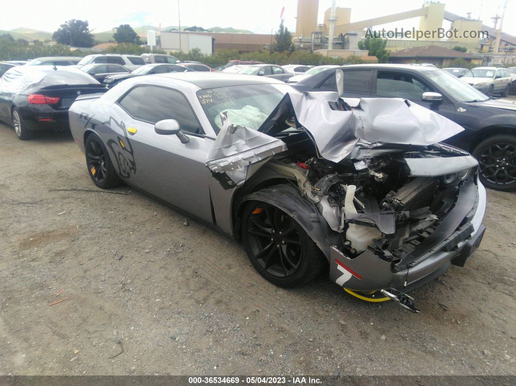 2016 Dodge Challenger Sxt Silver vin: 2C3CDZAG8GH323319