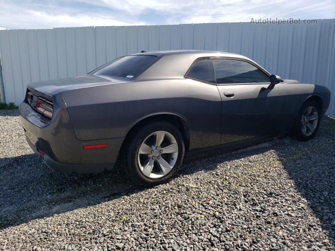 2016 Dodge Challenger Sxt Gray vin: 2C3CDZAG8GH336524