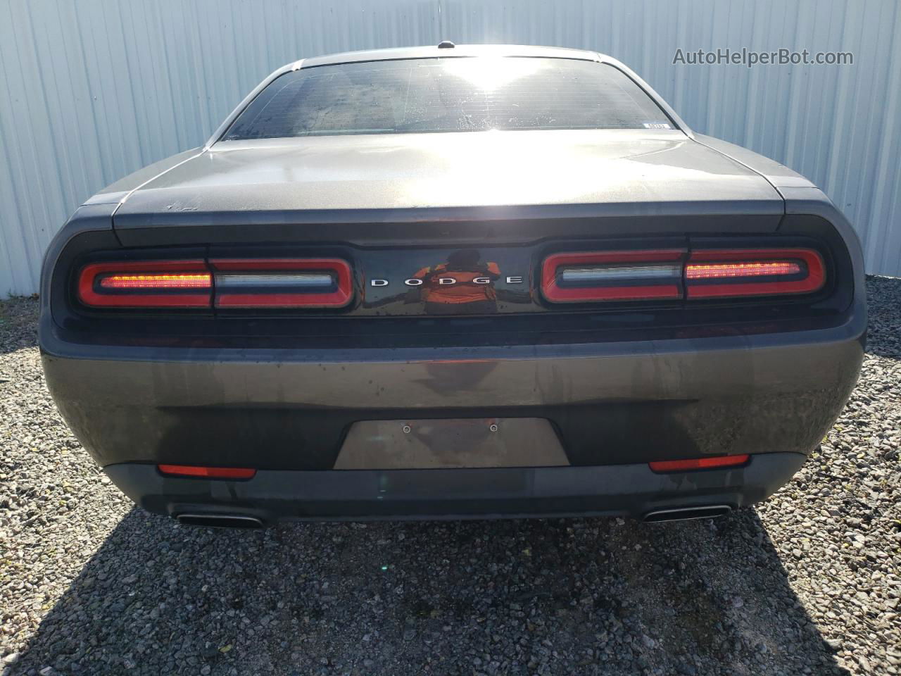 2016 Dodge Challenger Sxt Gray vin: 2C3CDZAG8GH336524