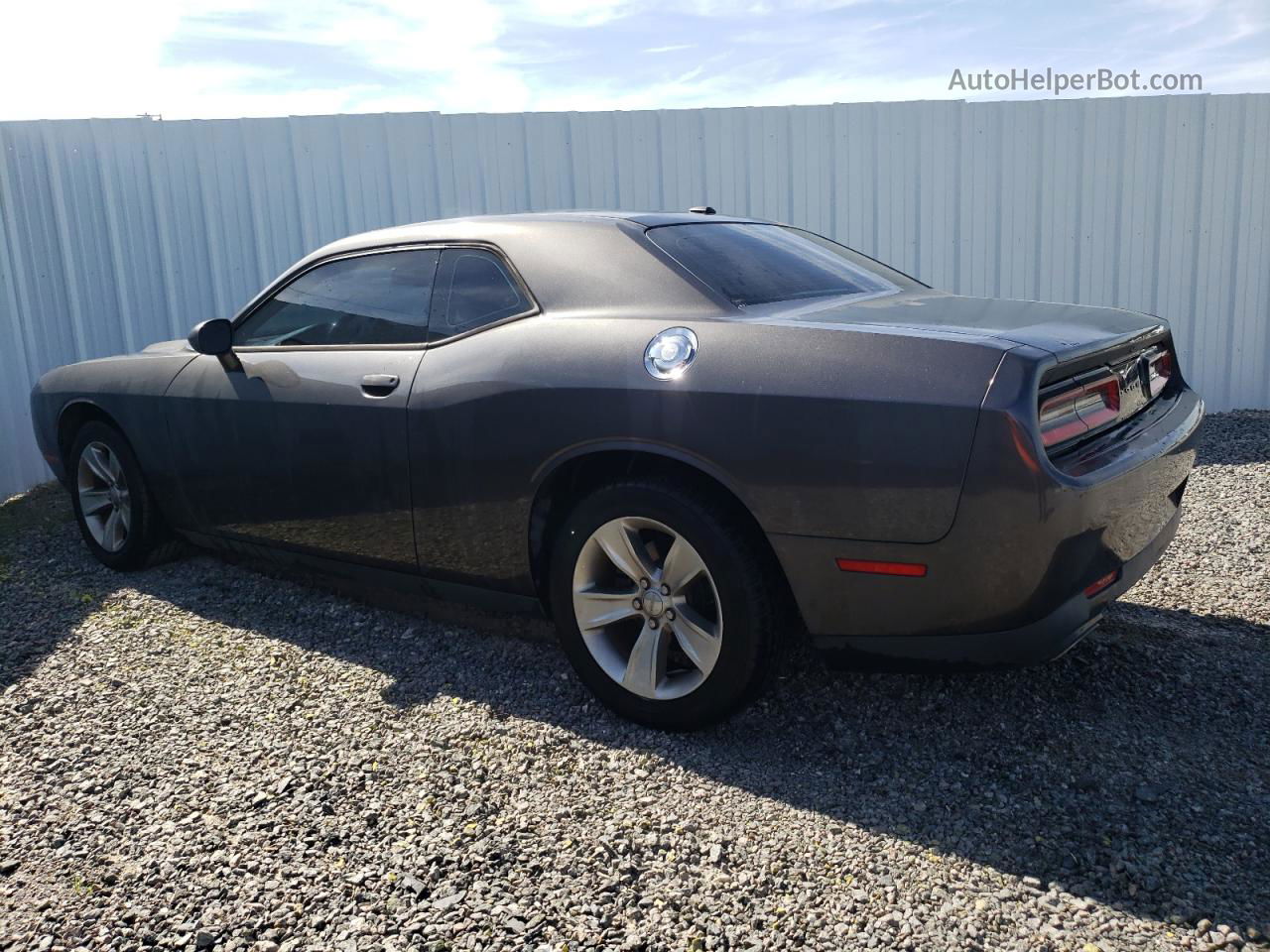 2016 Dodge Challenger Sxt Gray vin: 2C3CDZAG8GH336524