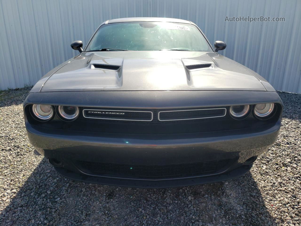 2016 Dodge Challenger Sxt Gray vin: 2C3CDZAG8GH336524