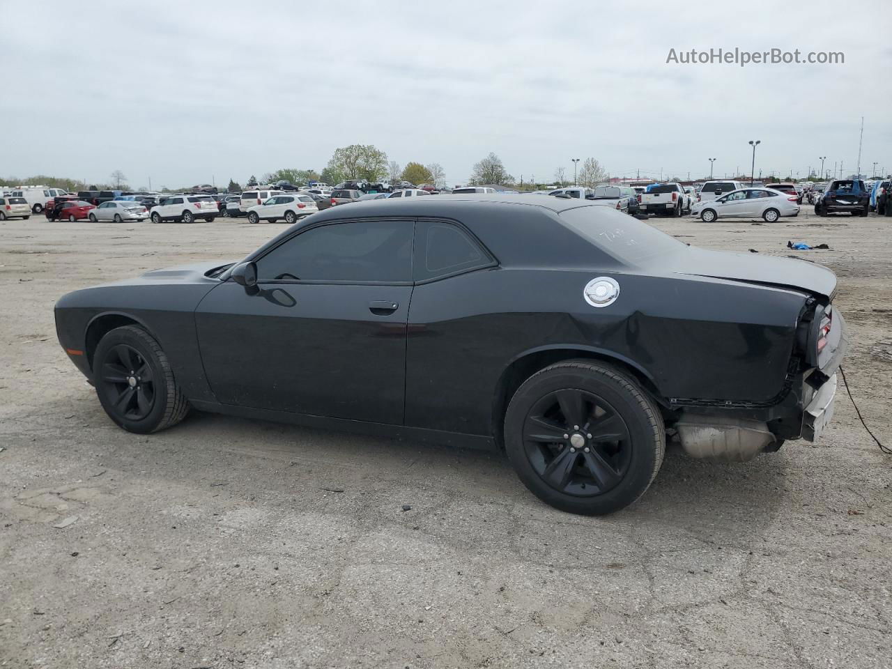 2016 Dodge Challenger Sxt Black vin: 2C3CDZAG8GH352996