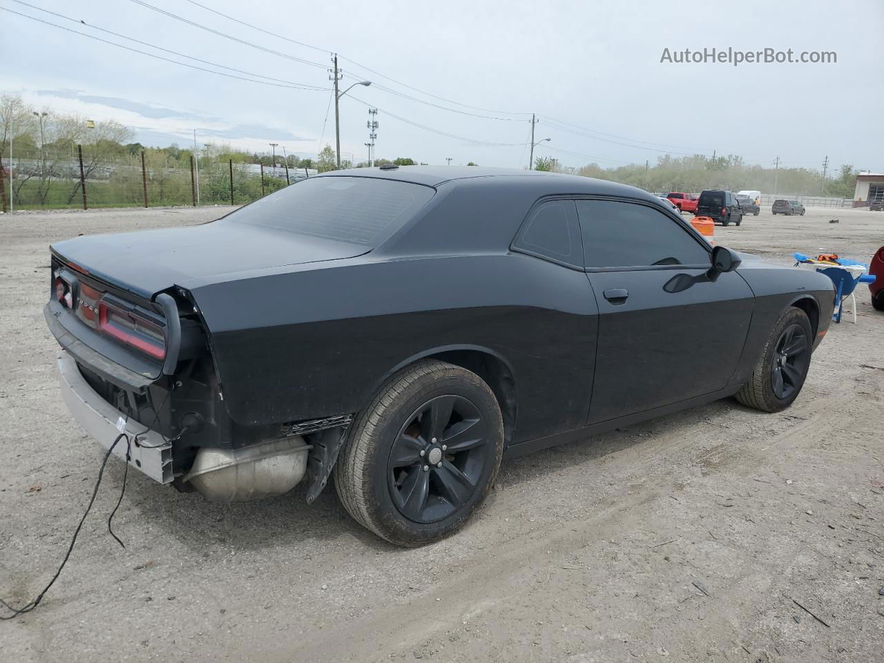 2016 Dodge Challenger Sxt Black vin: 2C3CDZAG8GH352996