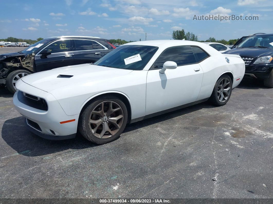 2017 Dodge Challenger Sxt Plus White vin: 2C3CDZAG8HH519651