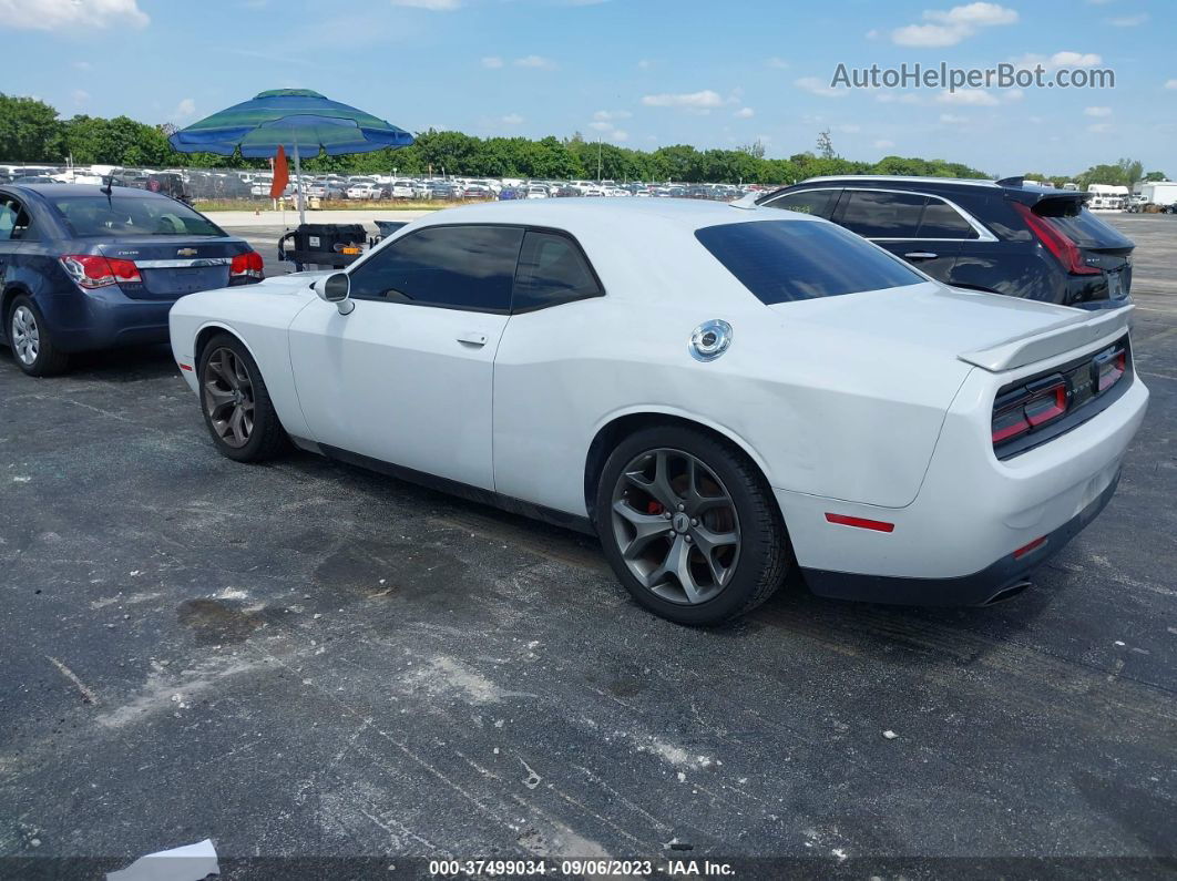 2017 Dodge Challenger Sxt Plus White vin: 2C3CDZAG8HH519651