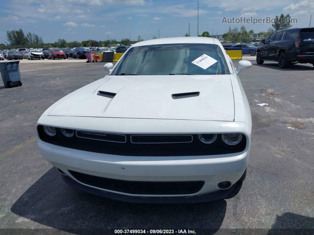 2017 Dodge Challenger Sxt Plus White vin: 2C3CDZAG8HH519651