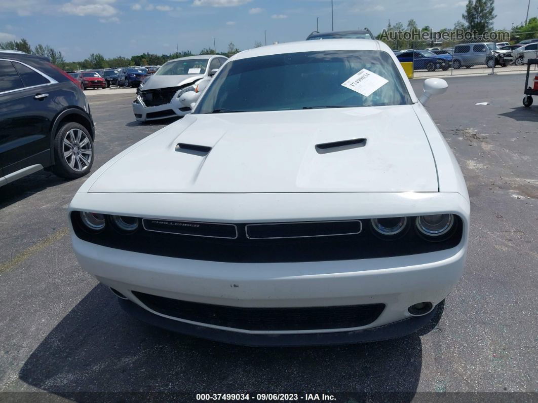 2017 Dodge Challenger Sxt Plus White vin: 2C3CDZAG8HH519651