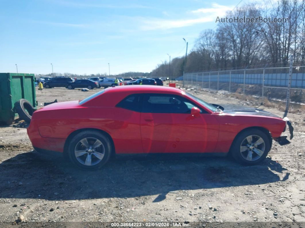 2017 Dodge Challenger Sxt Red vin: 2C3CDZAG8HH568638