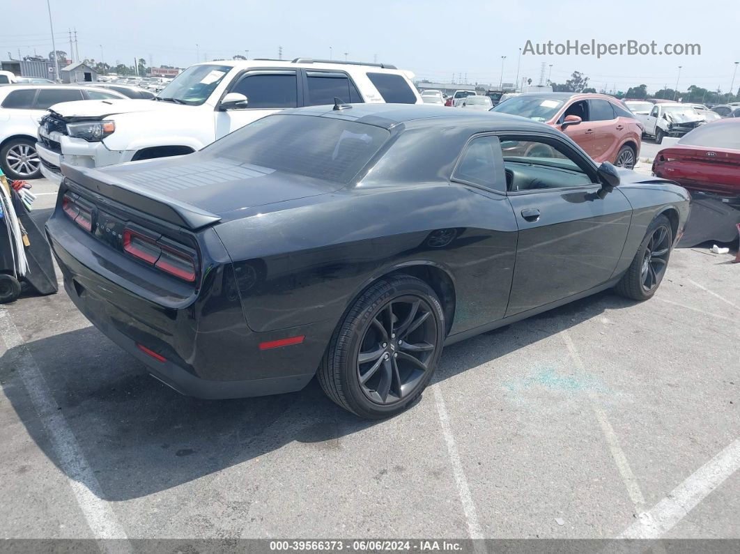 2017 Dodge Challenger Sxt Black vin: 2C3CDZAG8HH600004