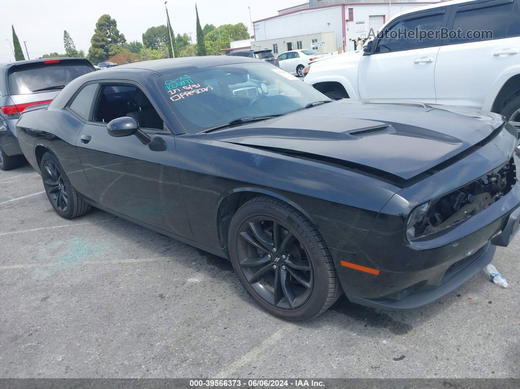 2017 Dodge Challenger Sxt Black vin: 2C3CDZAG8HH600004