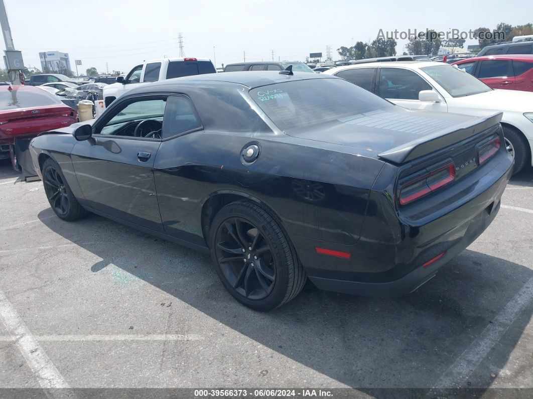 2017 Dodge Challenger Sxt Black vin: 2C3CDZAG8HH600004