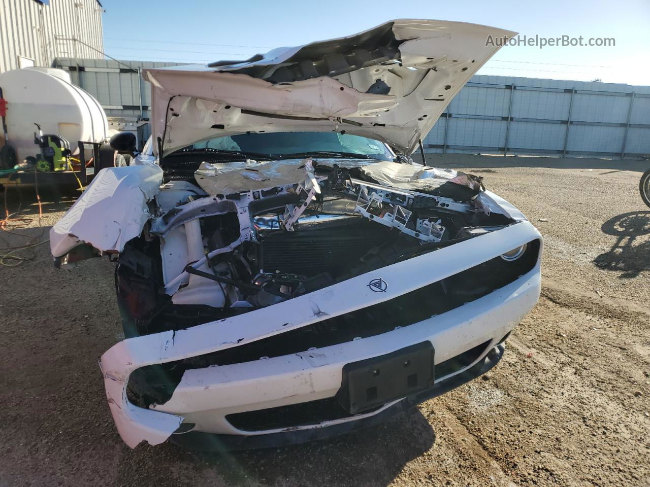 2017 Dodge Challenger Sxt White vin: 2C3CDZAG8HH636047