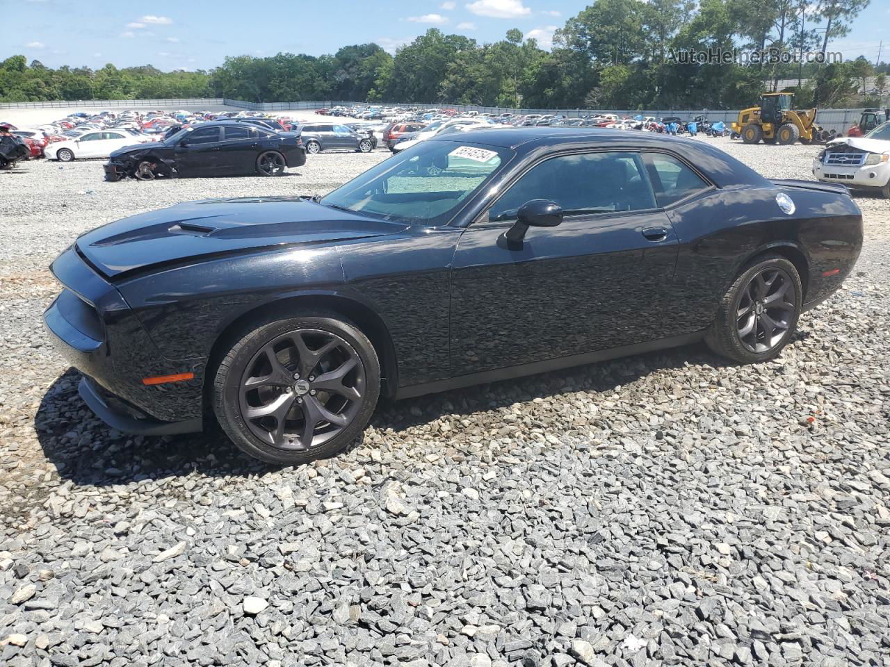 2017 Dodge Challenger Sxt Черный vin: 2C3CDZAG8HH666052